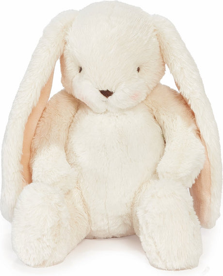 Bunnies by the bay grignoter lapin - peluche - détails brodés - 30 cm - crème