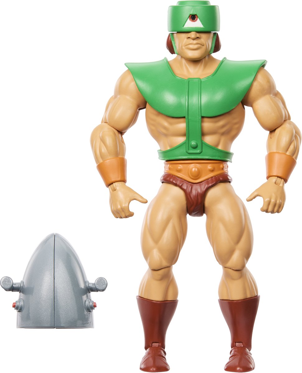 Mattel figurine des maîtres de l'univers origines tri-klops figurine articulée 14 cm