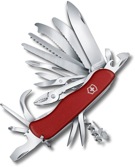 Couteau suisse Victorinox Work Champ XL Rouge - 31 fonctions - rouge