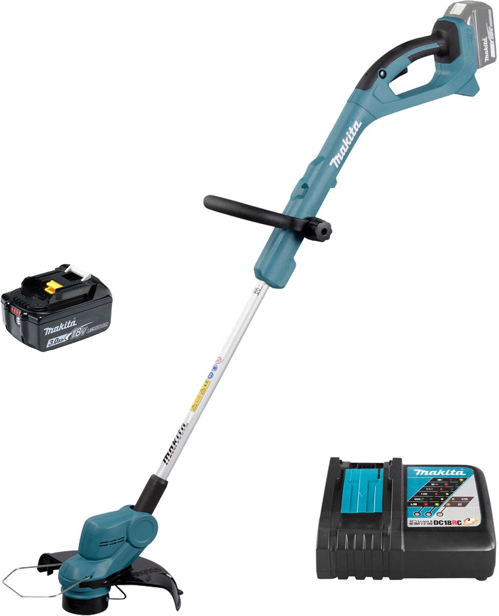 Batterie pour coupe-herbe Makita dur193rf avec batterie. batterie, y compris. chargeur 18 v largeur de coupe max.: 260 mm