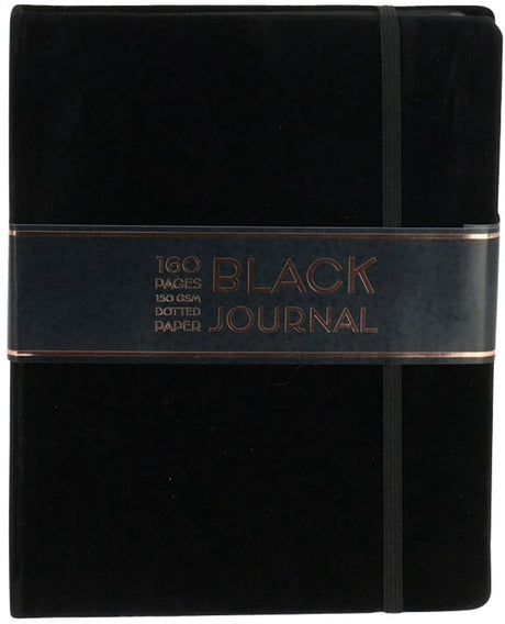 Bullet journal noir, 17x22cm