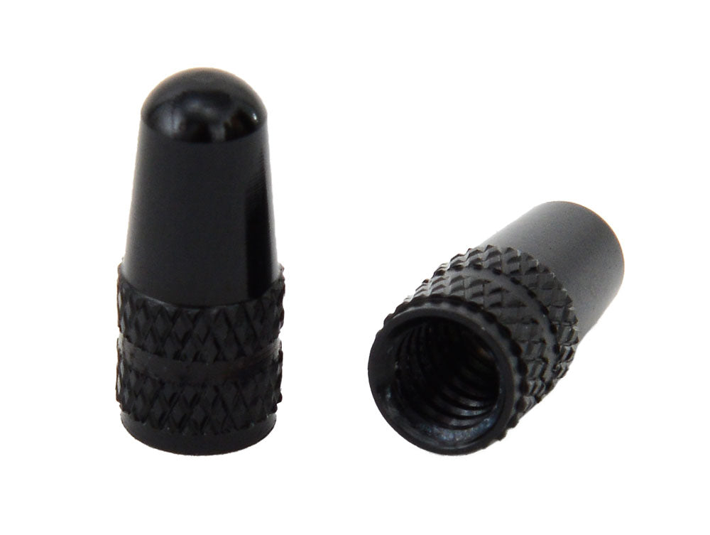 Radon 1 paire de bouchons de valve noirs