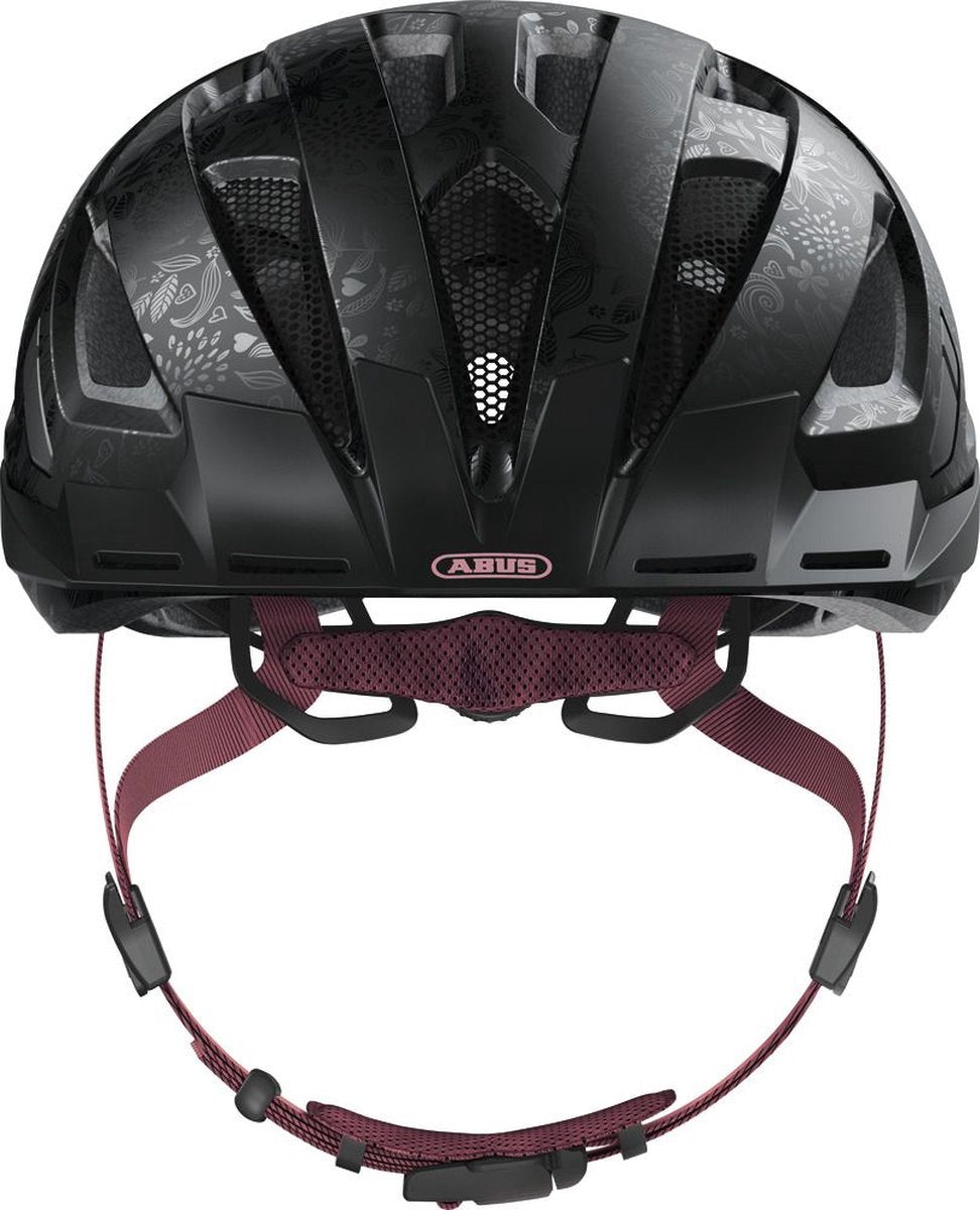Abus fahrradhelm urban-i 3.0 urban 40190 flower art-s