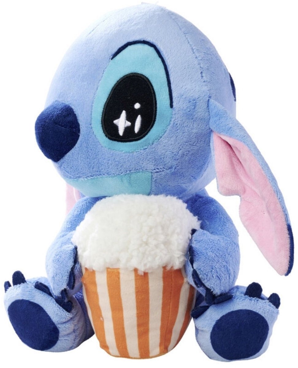 Peluche Lilo Stitch - pop corn - 25 cm