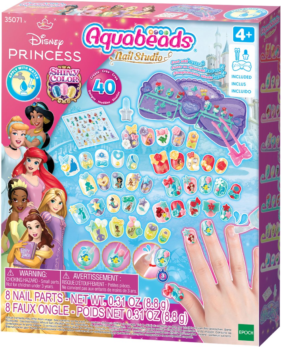 Aquabeads salon de manucure princesse disney