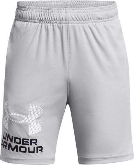 Under Armour UA Tech Logo Shorts Pantalon de sport pour garçons - gris