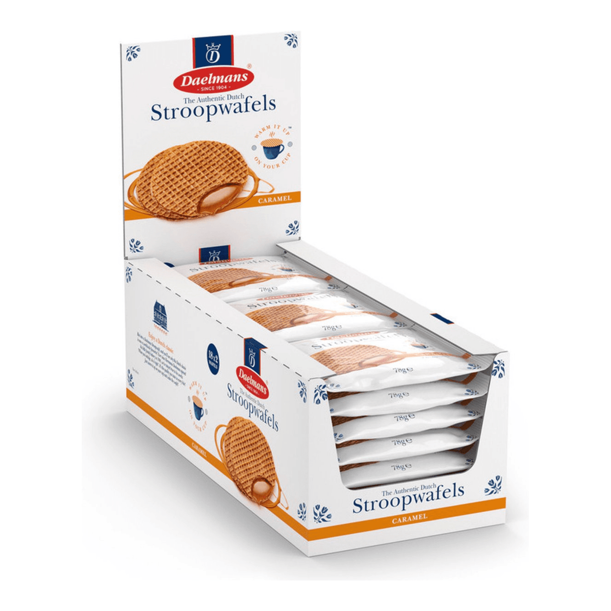 Gaufres géantes au sirop Daelmans (18x 2 pièces)