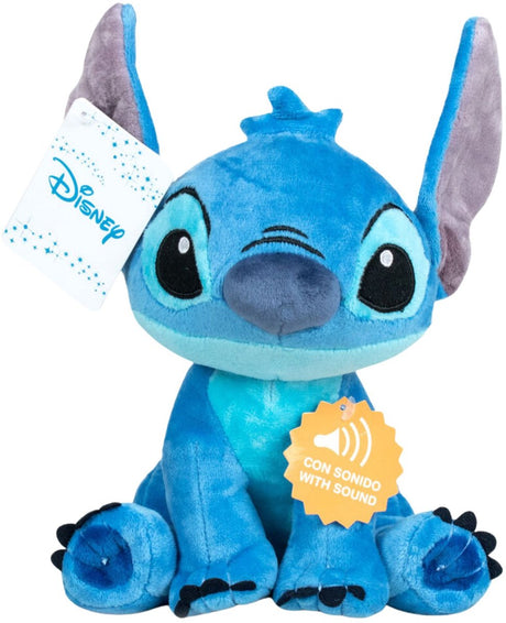 Disney - Lilo et Stitch - Stitch avec son - peluche - play by play - 20 cm