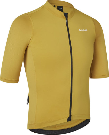 Gripgrab - chemise de cyclisme ride manches courtes maillot de cyclisme d'été maillot de cyclisme - jaune moutarde - homme - taille s