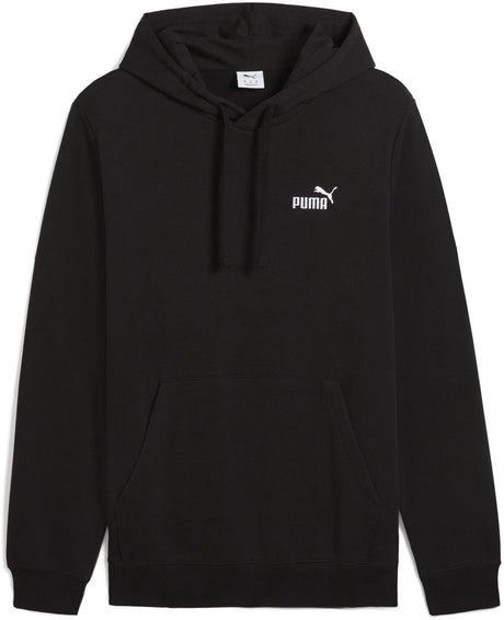 Puma ess petit non. 1 logo sweat à capuche fl pull unisexe - noir