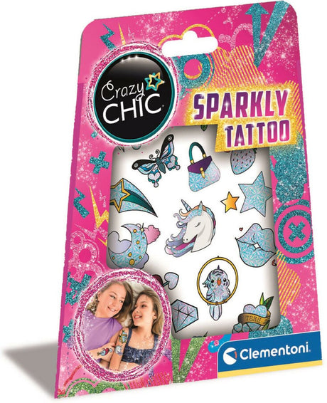 Clementoni Crazy Chic - Tattoo Urban Tattoo Glitter