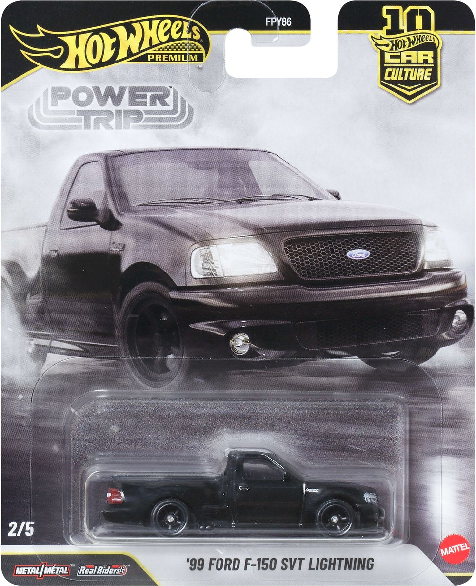 Hot Wheels JKF33 - Déclenchement électrique - Ford F-150 SVT Lightning '99