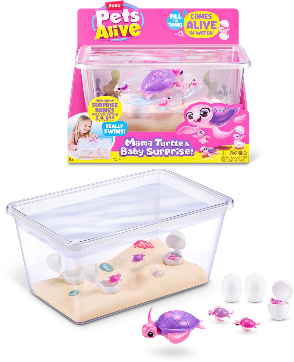 Ensemble surprise maman tortue Pets Alive