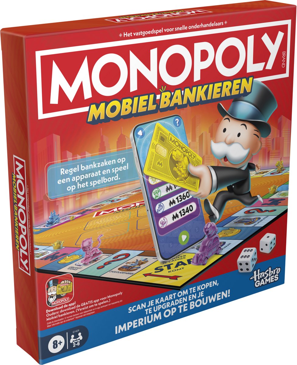 Jeu bancaire avec application Monopoly
