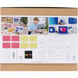 Creativ company starter hobby set pastel à l'huile, différentes couleurs, 1 boîte