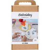Creativ company hobby set broderie, serviettes, blanc cassé, 1 boîte