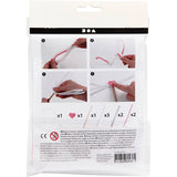 Creativ company mini set de loisirs, set d'épingles à cheveux, 1 boîte