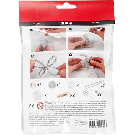 Creativ company mini kit créatif clips ange
