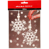 Creativ company mini kit créatif macramé flocon de neige