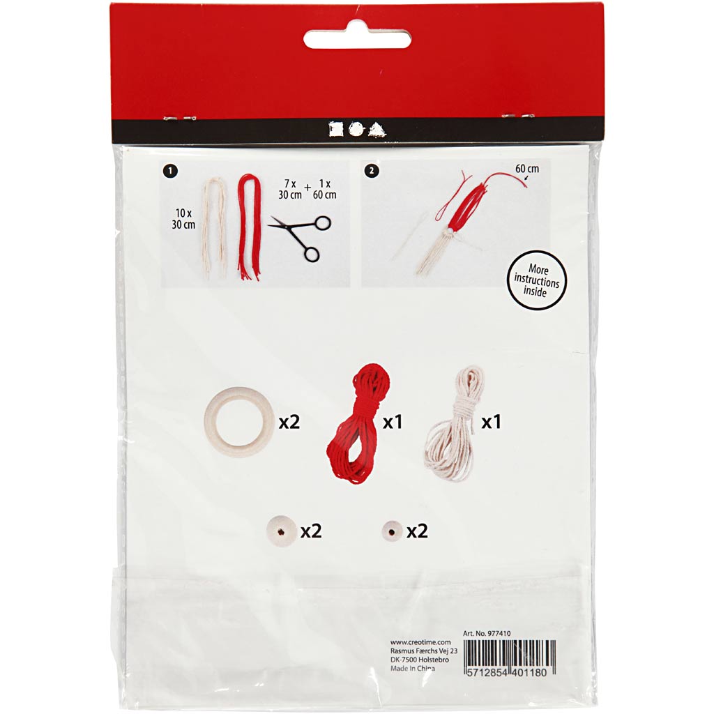 Creativ company mini kit créatif pendentif gnome de Noël