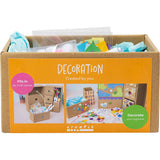 Société créative ma décoration de station artisanale, différentes couleurs, 1 boîte