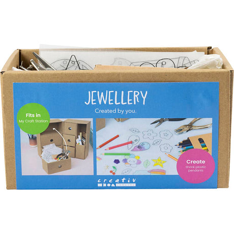 Société créative mes bijoux de station artisanale, différentes couleurs, 1 boîte