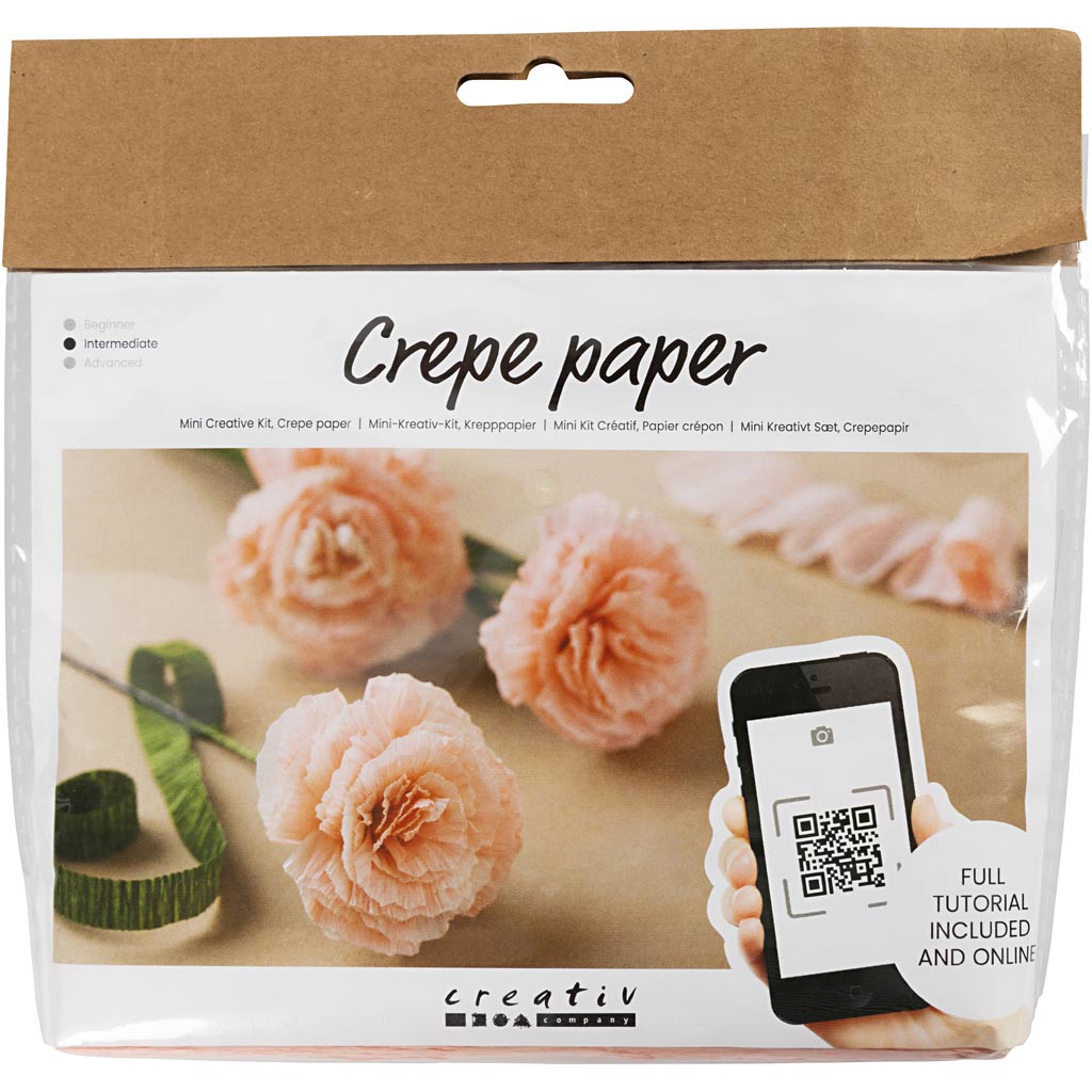 Creativ Company Mini Hobbyset Crepepapier œillets