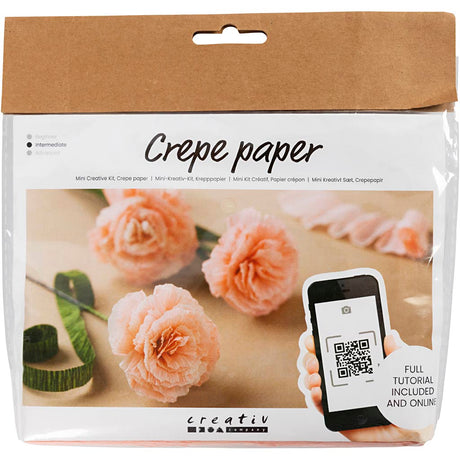 Creativ Company Mini Hobbyset Crepepapier œillets