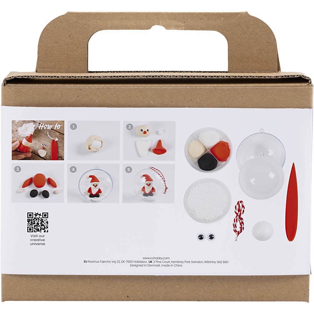 Https : www.cchobby.nl mini-hobbyset-modeling-Santa-man-red-white-1-box