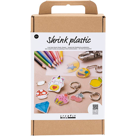 Creativ Company Creative Box Shrink Film Sheets Craft Set
