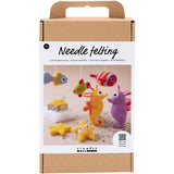 Creativ Company Hobbyset Needle a ressenti des animaux marins