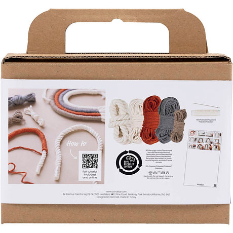 Entreprise créative https: www.cchobby.nl mini-hobbyset-macrame-rainbow-1-doos