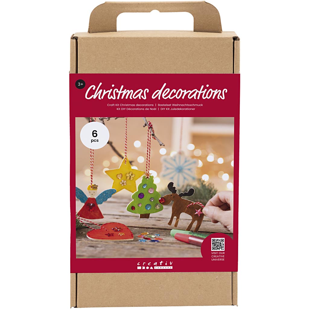 Creativ company hobby set Décoration de Noël, couleurs, 1 boîte