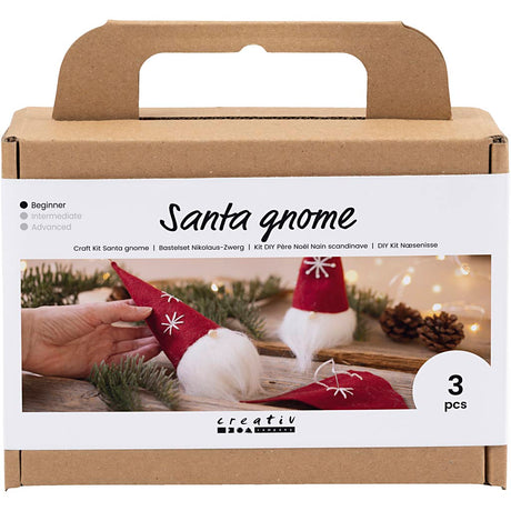 Entreprise créative https : www.ccobby.nl hobbyset-christmasgnome-1-box