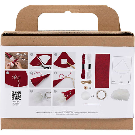 Entreprise créative https : www.ccobby.nl hobbyset-christmasgnome-1-box