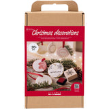 Creativ company hobby set décorations de Noël, argile auto-durcissante, 1 boîte