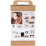 Creativ company hobby set décorations de Noël, argile auto-durcissante, 1 boîte