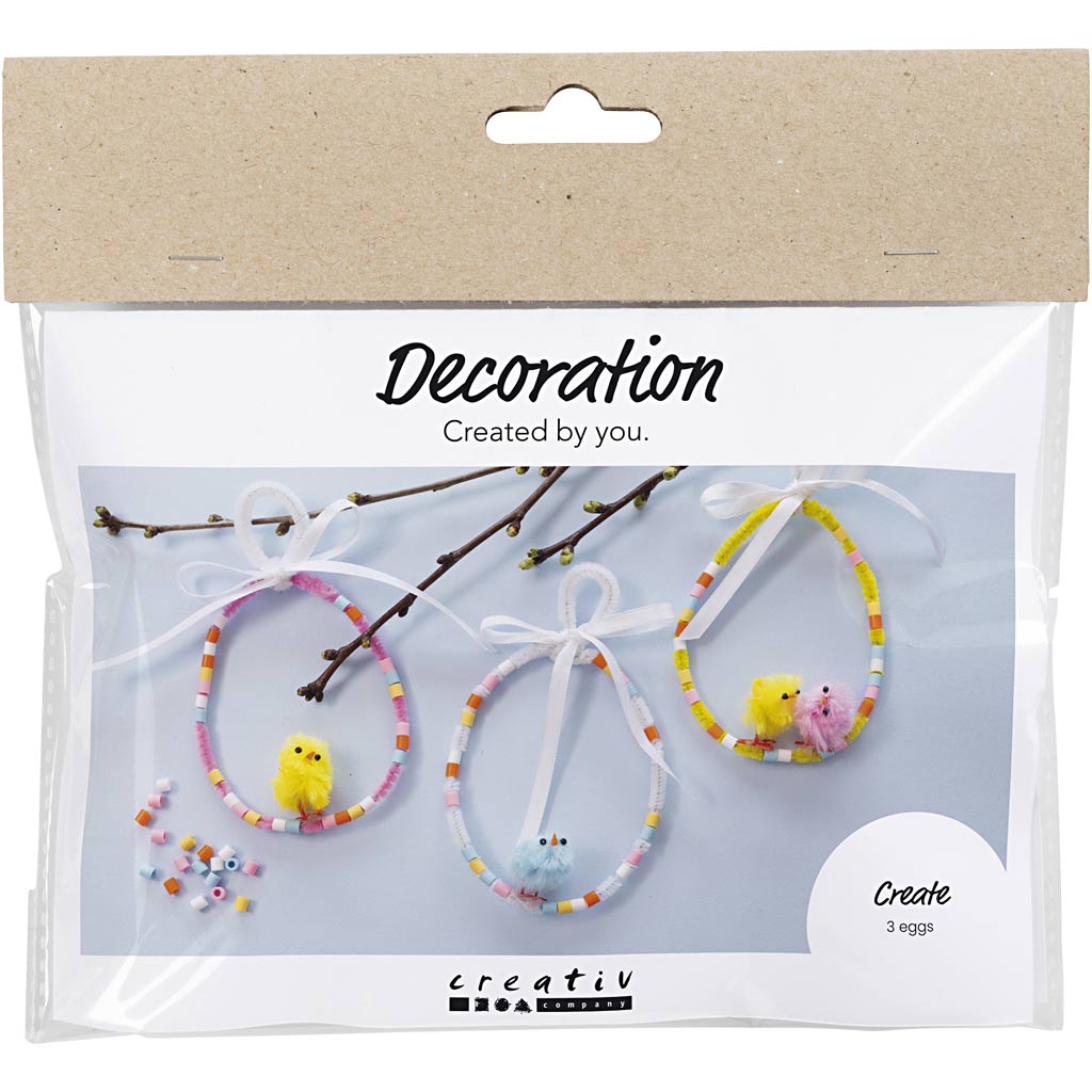 Creativ company mini hobby set décoration, différentes couleurs, 1 boîte