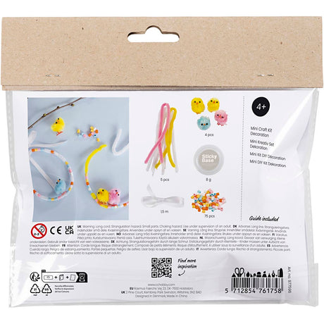 Creativ company mini hobby set décoration, différentes couleurs, 1 boîte