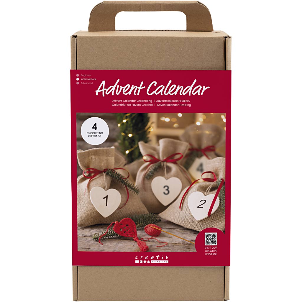 Calendrier de l'Avent au crochet Creativ company, 1 boîte