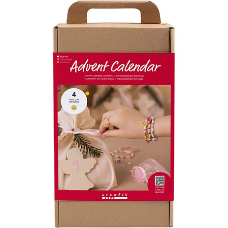 Bijoux de calendrier de l'avent Creativ company, bijoux, 1 boîte
