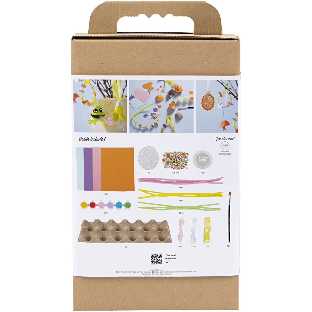 Creativ company boîte créative printemps créatif, différentes couleurs, 1 boîte