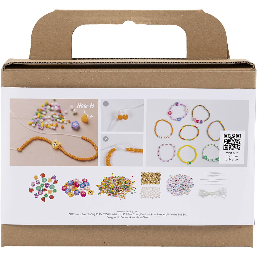 Creativ Company Mini Creative Box Bijoux Bracelets fait