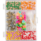Creativ company boîte créative à bijoux, mélange de fruits, env. Plus de 1600 pièces, couleurs vives, 1 boîte