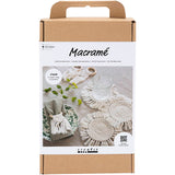 Https : www.ccobby.nl hobbyset-macrame-table-decoration-off-white-1-box