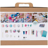Creativ company maxi creative box gâteaux savoureux, gâteaux et bonbons, différentes couleurs, 1 boîte