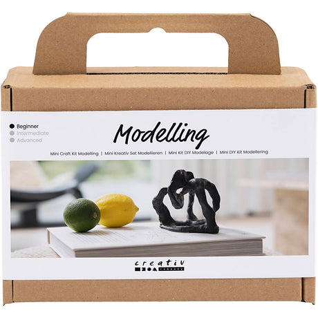 Creativ company mini hobby set sculpture, figurine, noir, 1 boîte