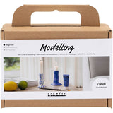 Creativ company mini hobby set sculpture, chandelier, ultra marine, 1 boîte
