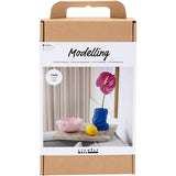 Creativ company kit de modélisme, vase et bol, 1 boîte