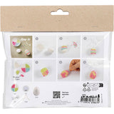 Creativ Company Mini Hobbyset Modeling Egg avec des perles, 2e.